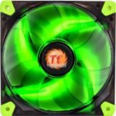 Thermaltake Luna 12 LED Green - 1 x 120 mm - 1200 rpm - 1 x 50.4 CFM - 20.7 dB(A) Noise - Hydraulic Bearing - 3-pin - Green LED - 4.6 Year Life CL-F009-PL12GR-A