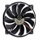 Thermaltake Pure 20 DC Fan - 1 x 200 mm - 1 x 129.6 CFM - Long Life Sleeve Bearing - 3-pin CL-F015-PL20BL-A