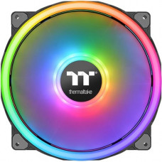 Thermaltake Riing Trio 20 RGB Case Fan TT Premium Edition - 3 Pack - 200mm - 924.2 gal/min - 28 dB(A) Noise - Hydraulic Bearing - 4-pin Molex, 9-pin - RGB LED - Rubber CL-F083-PL20SW-A