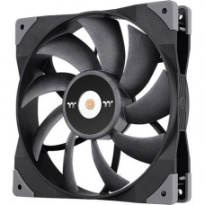 Thermaltake ToughFan 14 High Static Pressure Radiator Fan (2 Fan Pack) - 2 Pack - 5.51" Maximum Fan Diameter - 890.9 gal/min Maximum Airflow - 33.2 dB(A) Noise - Hydraulic Bearing - 4-pin PWM - Rubber, Metal, Steel - 4.6 Year Life CL-F085-PL14BL-A