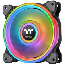 Thermaltake Riing Quad 14 RGB Radiator Fan TT Premium Edition Single Fan Pack - 1 Pack - 5.51" Maximum Fan Diameter - 450.1 gal/min Maximum Airflow - 26.1 dB(A) Noise - Hydraulic Bearing - USB 2.0 (9-Pin) - RGB LED - Rubber - 4.6 Year Life CL-F089-PL