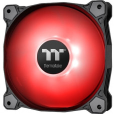 Thermaltake Pure A12 Radiator Fan (Single Fan Pack)-Red - 1 Pack - 4.72" Maximum Fan Diameter - 422.3 gal/min Maximum Airflow - 25.8 dB(A) Noise - Hydraulic Bearing - 4 PIN PWM - Red LED - Rubber - 4.6 Year Life CL-F109-PL12RE-B