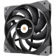 Thermaltake ToughFan 12 High Static Pressure Radiator Fan (Single Fan Pack) - 1 Pack - 1 x 120mm - 436.5 gal/min - 22.3 dB(A) Noise - Air Cooler - Hydraulic Bearing - 4-pin PWM - Rubber - 4.6 Year Life CL-F117-PL12BL-A