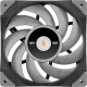 Thermaltake TOUGHFAN 12 Turbo High Static Pressure Radiator Fan (Single Fan Pack) - 1 Pack - 543.8 gal/min Maximum Airflow - 2500 rpm - 28.1 dB(A) Noise - Hydraulic Bearing - 4 PIN PWM - Black, Gray - 1 pc(s) - 4.6 Year Life CL-F121-PL12GM-A