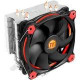 Thermaltake Contac Silent 12 CPU Cooler - 120 mm - 1500 rpm - 1 x 74.3 CFM - 28.8 dB(A) Noise - Hydraulic Bearing - 4-pin PWM - Socket B LGA-1366, Socket H LGA-1156, Socket H2 LGA-1155, Socket H4 LGA-1151, Socket H3 LGA-1150, Socket T LGA-775, Socket AM4,