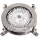 Thermaltake Cooling Fan - 15.1 m&#194;&#179;/h - 23 dB Noise - 4-pin PWM - Socket H3 LGA-1150, Socket H4 LGA-1151, Socket H2 LGA-1155, Socket H LGA-1156 Compatible Processor Socket - Aluminum, Copper, Metal - 5.7 Year Life CL-P051-AL06SL-A