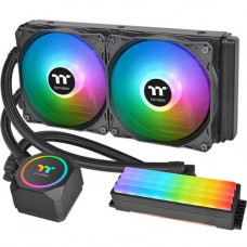 Thermaltake Floe RC240 CPU & Memory AIO Liquid Cooler - 28.2 dB(A) Noise - Socket R4 LGA-2066, Socket R LGA-2011, Socket B LGA-1366, Socket LGA-1200, Socket H LGA-1156, Socket H2 LGA-1155, Socket H4 LGA-1151, Socket H3 LGA-1150, Socket FM2, Socket FM1