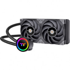 Thermaltake TOUGHLIQUID 240 ARGB Sync All-In-One Liquid Cooler - 436.5 gal/min Maximum Airflow - 2000 rpm - 22.3 dB(A) Noise - Liquid Cooler - 4 Pin - Socket R4 LGA-2066, Socket LGA 2011-v3, Socket R LGA-2011, Socket LGA-1700, Socket LGA-1200, Socket H LG