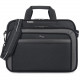Solo Sterling Carrying Case (Briefcase) for 17" Notebook - Black - Ballistic Poly, Polyester - Checkpoint Friendly - Handle, Shoulder Strap - 13.3" Height x 17.5" Width x 5.3" Depth CLA314-4