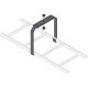 Middle Atlantic Products Mounting Bracket for Cable Ladder - Black CLB-CSB-W24