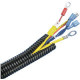 Panduit CLT188F-X20 Flexible Cable Management Tube - Black - 1 Pack - TAA Compliance CLT188F-X20