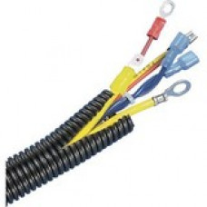 Panduit Cable Tube - Black - 1 Pack - Nylon 6 - TAA Compliance CLT62N-2.5M630