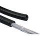 Panduit Cable Tube - Black - 1 Pack - Nylon 6 - TAA Compliance CLTS125N-L