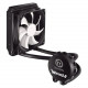 Thermaltake Water 3.0 Performer C Cooling Fan/Water Block - 120 mm - 2000 rpm81.3 CFM - 27.4 dB(A) Noise - Liquid Cooler - 4-pin PWM - Socket R LGA-2011, Socket B LGA-1366, Socket H LGA-1156, Socket H3 LGA-1150, Socket H2 LGA-1155, Socket FM2, Socket FM1,