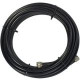Cellphone-Mate Technologies SureCall 100 Ft Black CM400 Cables with N-Male - 100 ft Coaxial Antenna Cable for Antenna, Amplifier, Splitter - First End: 1 x N-Type Male Antenna - Second End: 1 x N-Type Male Antenna - Black CM001-100