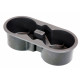 Havis CM001407 - Mounting component (dual cup holder) - molded plastic - black - between seats - TAA Compliance CM001407