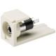 Panduit Stereo Audio Connector - 1 x Mini-phone Female - Electric Ivory - TAA Compliance CM35MSSEI