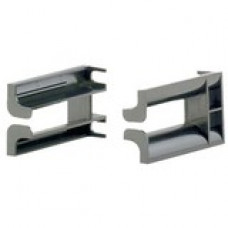 Panduit CMBRC1E Cable Radius Control Bracket - Black - 2 Pack - 1U Rack Height - TAA Compliance CMBRC1E