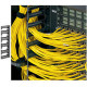 Panduit CMBRC5 Bend Radius Control Fingers - Cable Radius Drop - Black - 1 Pack - 5U Rack Height - TAA Compliance CMBRC5