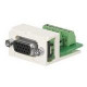 PANDUIT Mini-Com High-Density D-Subminiature Module - HD-15 - TAA Compliance CMD15HDIWY