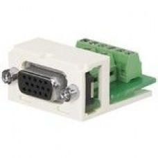 PANDUIT Mini-Com High-Density D-Subminiature Module - HD-15 - TAA Compliance CMD15HDWHY