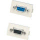 Panduit Mini-Com CMD9CEIY Data Transfer Adapter - 1 Pack - Electric Ivory - TAA Compliance CMD9CEIY