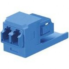 PANDUIT Mini-Com Fiber Optic Adapter Module - LC - RoHS, TAA Compliance CMDSLCZBU