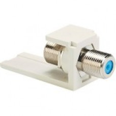 Panduit Mini-Com F-Type Antenna Adapter - 1 Pack - 1 x F Connector Female Antenna - International Gray CMFIG