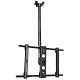 ORION Images Premium Ceiling Mount for Flat Panel Display - 37" to 63" Screen Support - 165 lb Load Capacity - Black CMH-01
