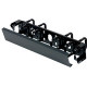 Panduit CMPH2C Snap-on Cover - Black - 1 Pack - 2U Rack Height - 19" Panel Width - TAA Compliance CMPH2C