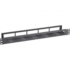 Black Box Cable Management Tray - Cable Tray - 1U Rack Height - 19" Panel Width - Steel CMT-1U