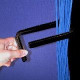 PANDUIT Vertical D-Ring - Black - TAA Compliance CMVDR1