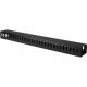 Startech.Com Vertical Cable Organizer with Finger Ducts - Vertical Cable Management Panel - Rack-Mount Cable Raceway - 0U - 3 ft. - Improve the appearance of your rack using a vertical cable manager with finger ducts - Promote passive cooling in your rack