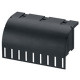 Panduit CMWB Rack Cable Management - Rack Cable Management Panel - Black - 1 Pack - TAA Compliance CMWB