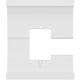 Avteq Wall Mount for Navigator, Video Conferencing Touch Controller, Video Conferencing System - White - TAA Compliant - TAA Compliance CN-SM