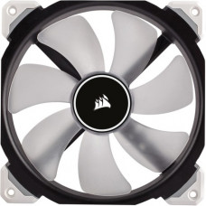 Corsair ML140 Cooling Fan - 140 mm - 97 CFM - 37 dB(A) Noise - Magnetic Levitation - 4-pin - White LED CO-9050046-WW