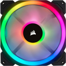 Corsair LL140 RGB 140mm Dual Light Loop RGB LED PWM Fan Single Pack - 1 Pack - 1 x 140 mm - 4-pin PWM - RGB LED CO-9050073-WW