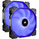 Air Series AF140 LED (2018) Blue 140mm Fan Dual Pack - 140 mm - 1150 rpm62 CFM - 26 dB(A) Noise - Hydraulic Bearing - 3-pin - Blue LED - Plastic - 4.6 Year Life CO-9050090-WW