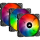 Corsair iCUE SP120 RGB PRO Cooling Fan - 3 Pack - 120 mm - 52 CFM - 26 dB(A) Noise - Hydraulic Bearing - RGB LED CO-9050094-WW