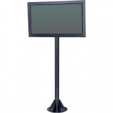 Peerless COL510P Flat Panel Pedestal - Steel - Black - TAA Compliance COL510P