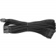 Corsair Individually Sleeved 24pin ATX Cable (Generation 2), Black - For Power Supply - Black - 2 ft Cord Length - 1 CP-8920053
