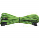 Corsair Individually Sleeved 24pin ATX Cable (Generation 2), GREEN - For Power Supply - Green - 2 ft Cord Length - 1 CP-8920055
