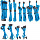 Corsair Premium Individually Sleeved PSU Cables Pro Kit Type 4 Gen 4 - Blue - For Power Supply - Blue CP-8920225