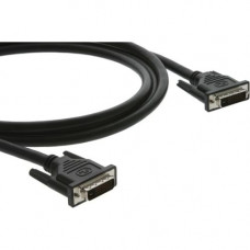 Kramer DVI Copper Cable - Plenum Rated - 35 ft DVI Video Cable for Video Device - First End: 1 x DVI-D - Second End: 1 x DVI-D Male Digital Video CP-DM/DM-35