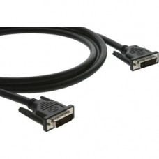 Kramer DVI Copper Cable - Plenum Rated - 65 ft DVI Video Cable for Video Device - First End: 1 x DVI-D - Second End: 1 x DVI-D Male Digital Video CP-DM/DM-65