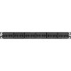 Panduit 24 Port Cat6 Network Patch Panel - 24 x RJ-45 - 24 Port(s) - 24 x RJ-45 - 24 x RJ-11 - 19" Wide - Rack-mountable - TAA Compliance CP24688BL