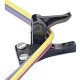 Panduit Harness Corner Post, .75" (19.1mm) Bundle, #8 Screw (M4), High, Black. - Black - 10 Pack - TAA Compliance CPH.75-S8-X