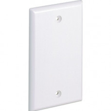 Panduit Blank Cover Faceplate - 1-gang - White - Acrylonitrile Butadiene Styrene (ABS) - TAA Compliance CPNWH