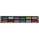 Panduit Mini-Com 48 Port Modular Patch Panel - 48 x RJ-45 - 48 Port(s) - 48 x RJ-45 - 48 x RJ-11 - 19" Wide - Rack-mountable - TAA Compliance CPP48FMWBLY