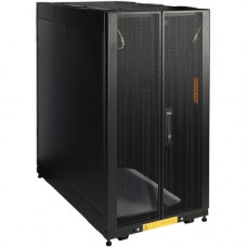 CyberPower EIA-310 Standard 19" Rack - For Server, LAN Switch, Patch Panel - 24U Rack Height x 19" Rack Width x 35.60" Rack Depth - Black Powder Coat - Metal - 2250 lb Dynamic/Rolling Weight Capacity - 3000 lb Static/Stationary Weight Capac